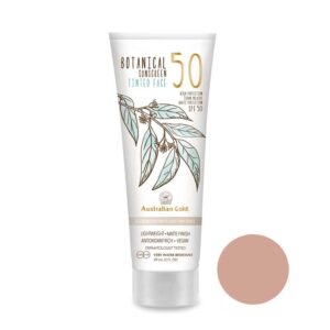 BB krema Australian Gold Botanical z minerali za obraz SPF 50 - svetla